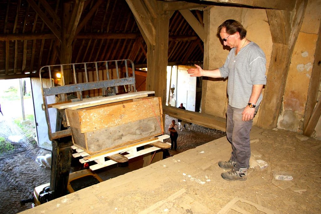 installation d'un nichoir à effraie